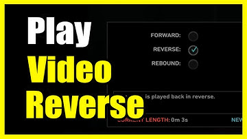 How to Reverse Playback Video Clip on Sharefactory PS5 (Video Editing Tutorial)