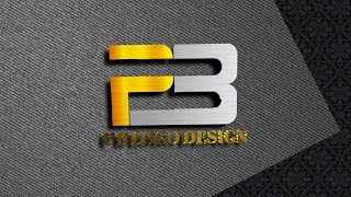 P B logo design on PIXELLAB | how to make logo on Android | kath guzman screenshot 3