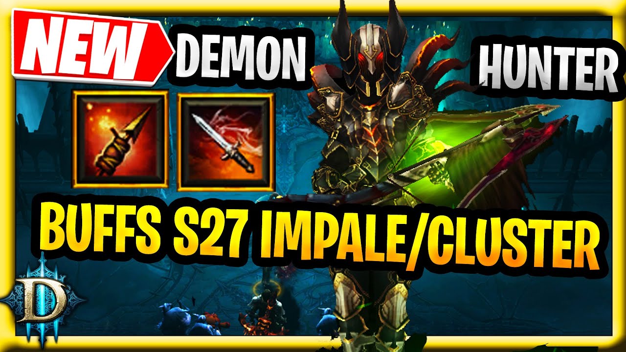Diablo 3 Season 27 Demon Hunter Buffs Impale Strafe Works Angel Powers