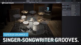 Superior Drummer 3: Singer-Songwriter Grooves audio examples Superior Drummer 3: Singer-Songwriter Grooves audio examples
