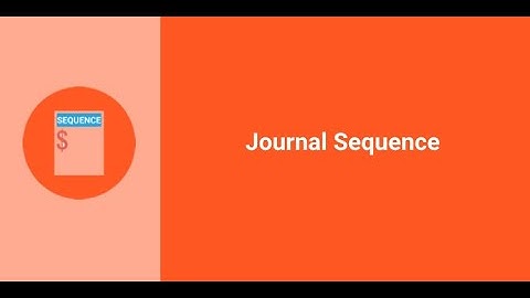 Journal Sequence
