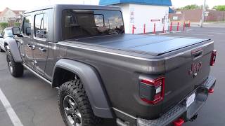 Hard Folding Truck Bed Cover On 2020 Jeep Gladiator