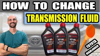 How to Change Transmission Fluid (Toyota Highlander)