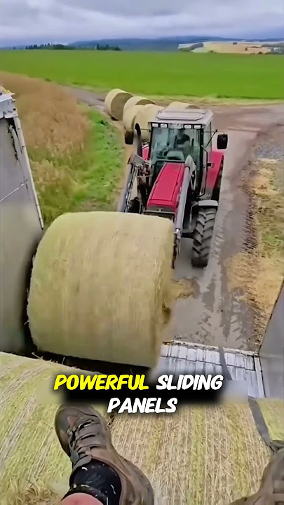 This Trailer Empties Itself with Just One Button! #shorts