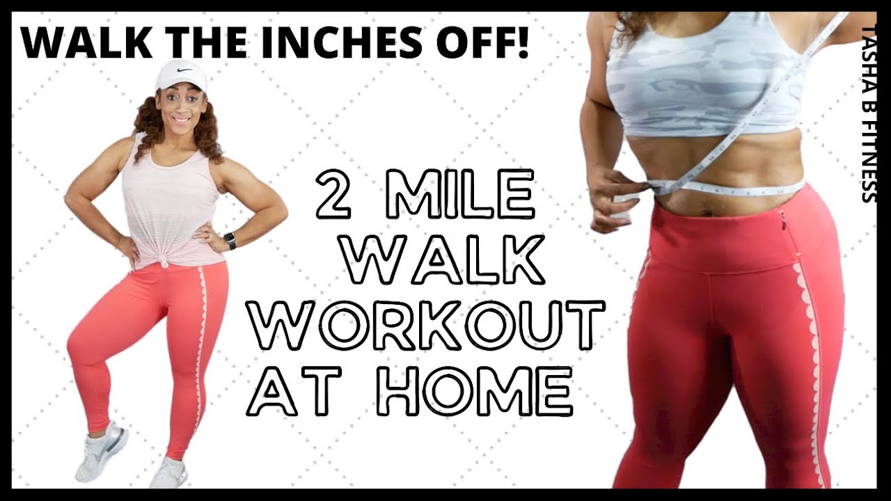 30 Minutes Walking For Weight Loss 2 MILES AT HOME - YouTube