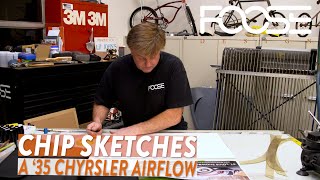 Chip Sketches a '35 Chrysler Airflow by Foose Design 13,641 views 4 months ago 11 minutes, 49 seconds