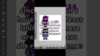 part 7/synesthesia series || Susie from Deltarune || #Deltarune #susiedeltarune #synesthesia #weird