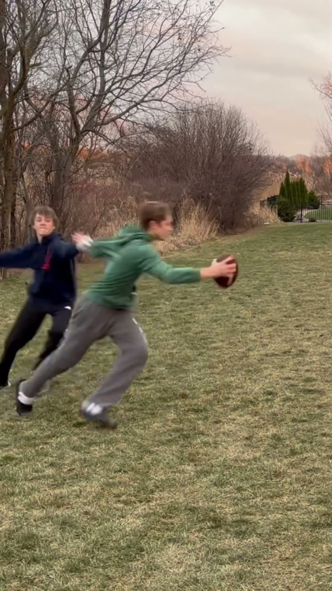 Mason makes the insane play for the touchdown pass to William?!! #nfl #football #sports #shorts #fy