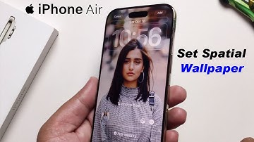 How To Enable 3D Lock Screen Wallpaper On iPhone Air