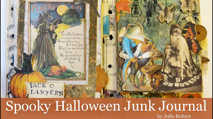 Spooky Halloween Junk Journal by Julie Rohrer!