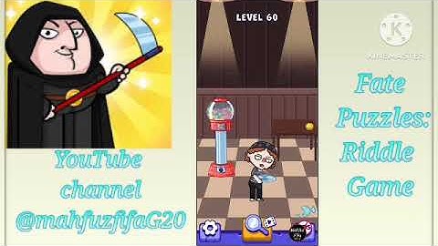 Fate puzzle level 60 🎮🌀🎮 Brain Riddle Game | walkthrough, Android, offline gameplay || @MahfuzFIFA