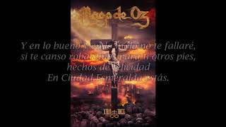 Video thumbnail of "Mägo de Oz - Ciudad Esmeralda (Letra)"