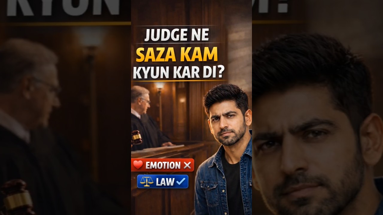 Judge Ne Saza Kam Kyun Ki? ❓ | Law, Evidence Aur Court Ka Perspective | Hindi #facts #shorts #case