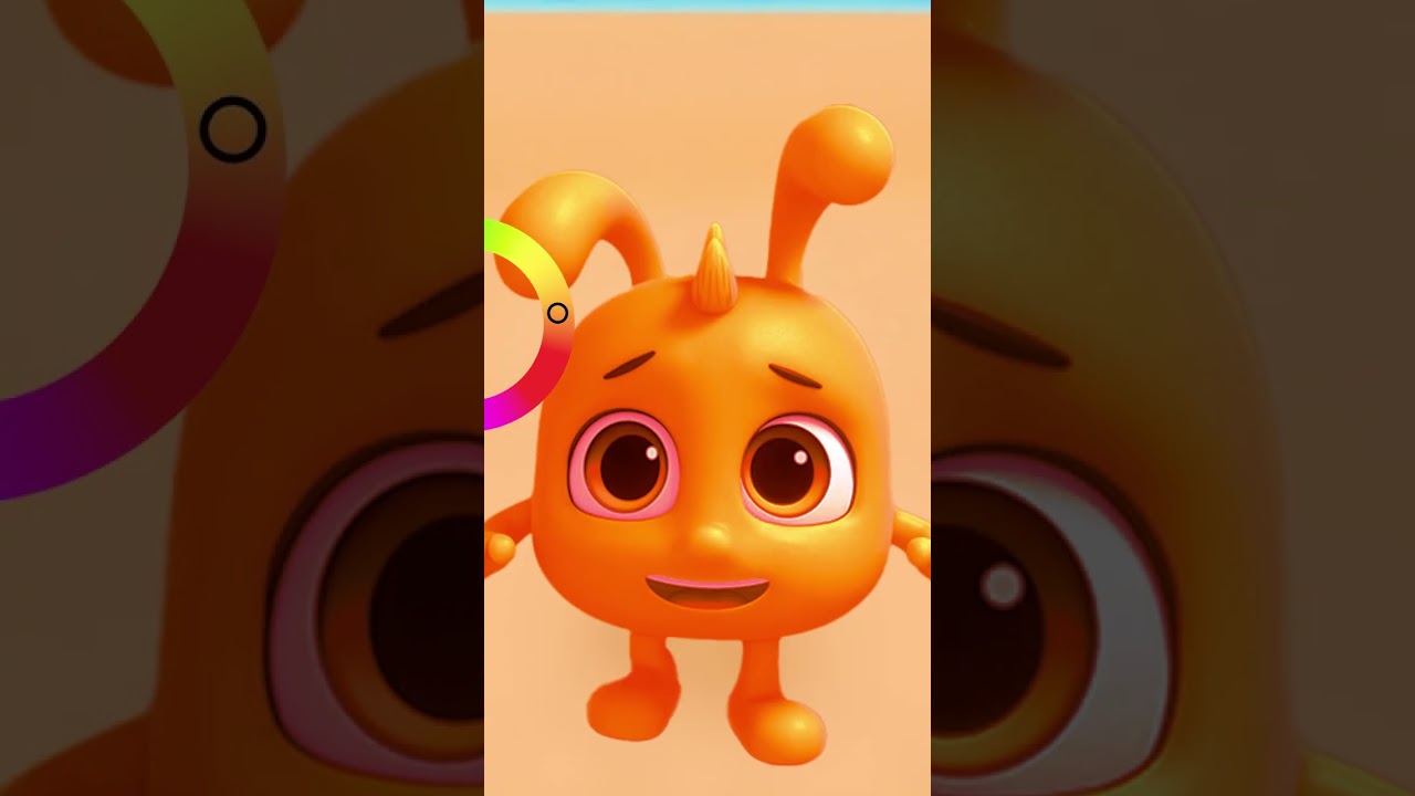 Morphle’s Colorful Mission! 🎨 Spin the Magic Wheel! #shorts #morphle