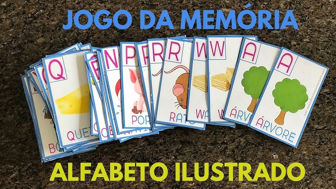 Atividade Para Imprimir: Jogo da Memória Com Palavras e Imagens.