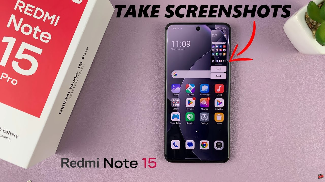 Redmi Note 15 Pro: Как сделать скриншоты (4 способа)