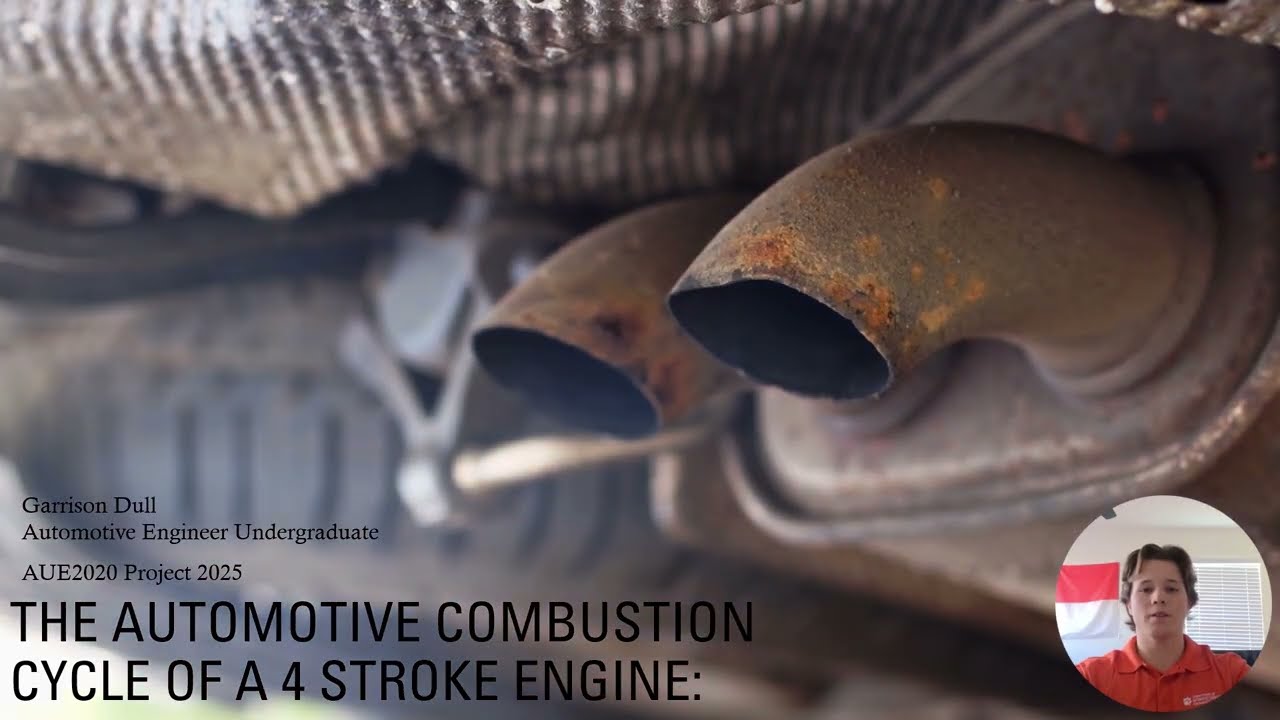 The Combustion Cycle of a 4 Stroke Engine AUE2020 Final Presentation