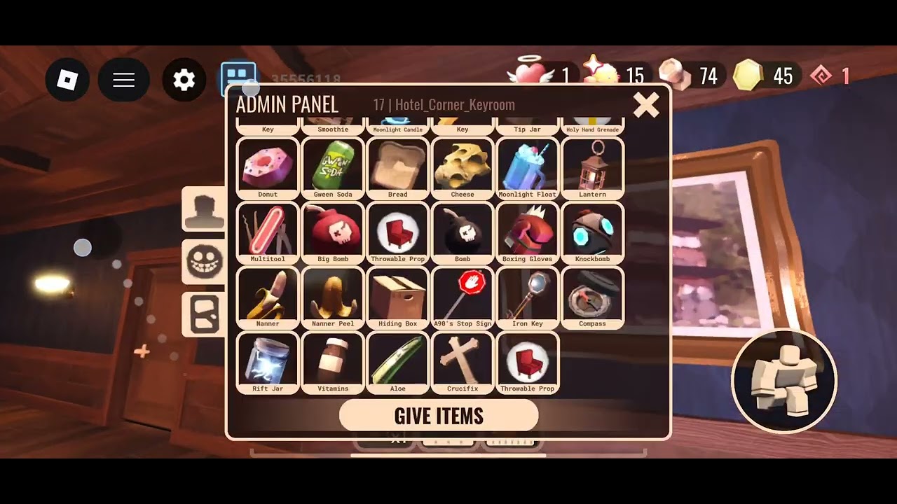 Doors mas é ambush infinito com o admin panel