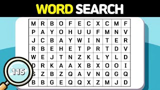Word Search | Find the Hidden Word | Scrambled Word Game #115 screenshot 1