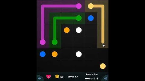 FLOW GAME ON FACEBOOK - LEVEL 43 BASIC PACK