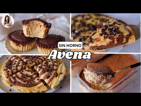 Desayunos Fáciles con AVENA -Sin Horno - para toda la semana! | Auxy