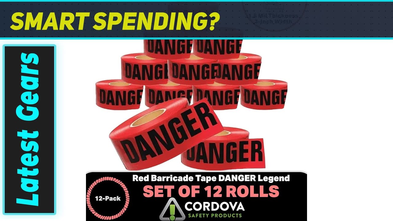 Cordova Safety Products: Лучшая лента для ограждения опасных участков для профессиональных проектов.