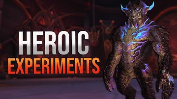 Heroic The Forgotten Experiments Raid Testing & Kill - Aberrus, the Shadowed Crucible