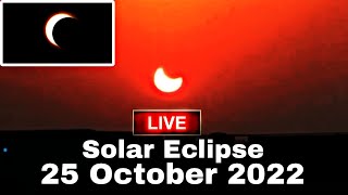 Famous [Live] partial solar eclipse 25 October 2022 !! solar eclipse live 2022 !! #solareclipse Profile
