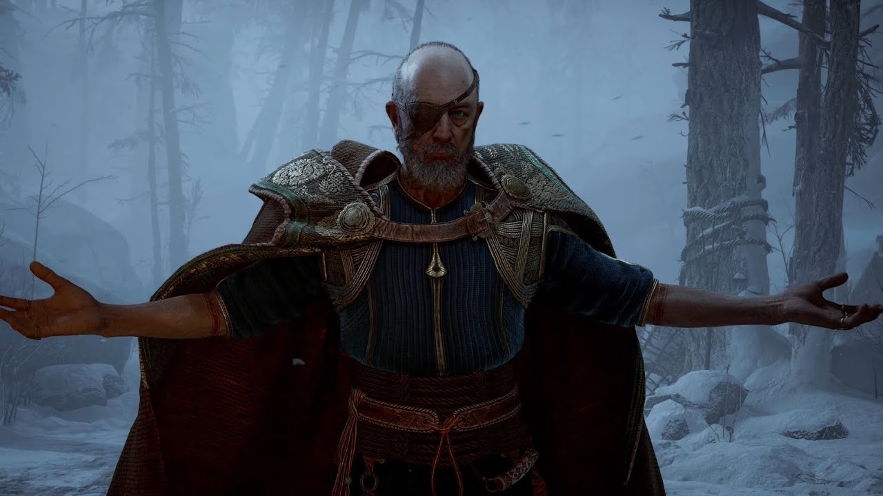 Becca's Whimsical Blog of Art. — Odin from God of War Ragnarok
