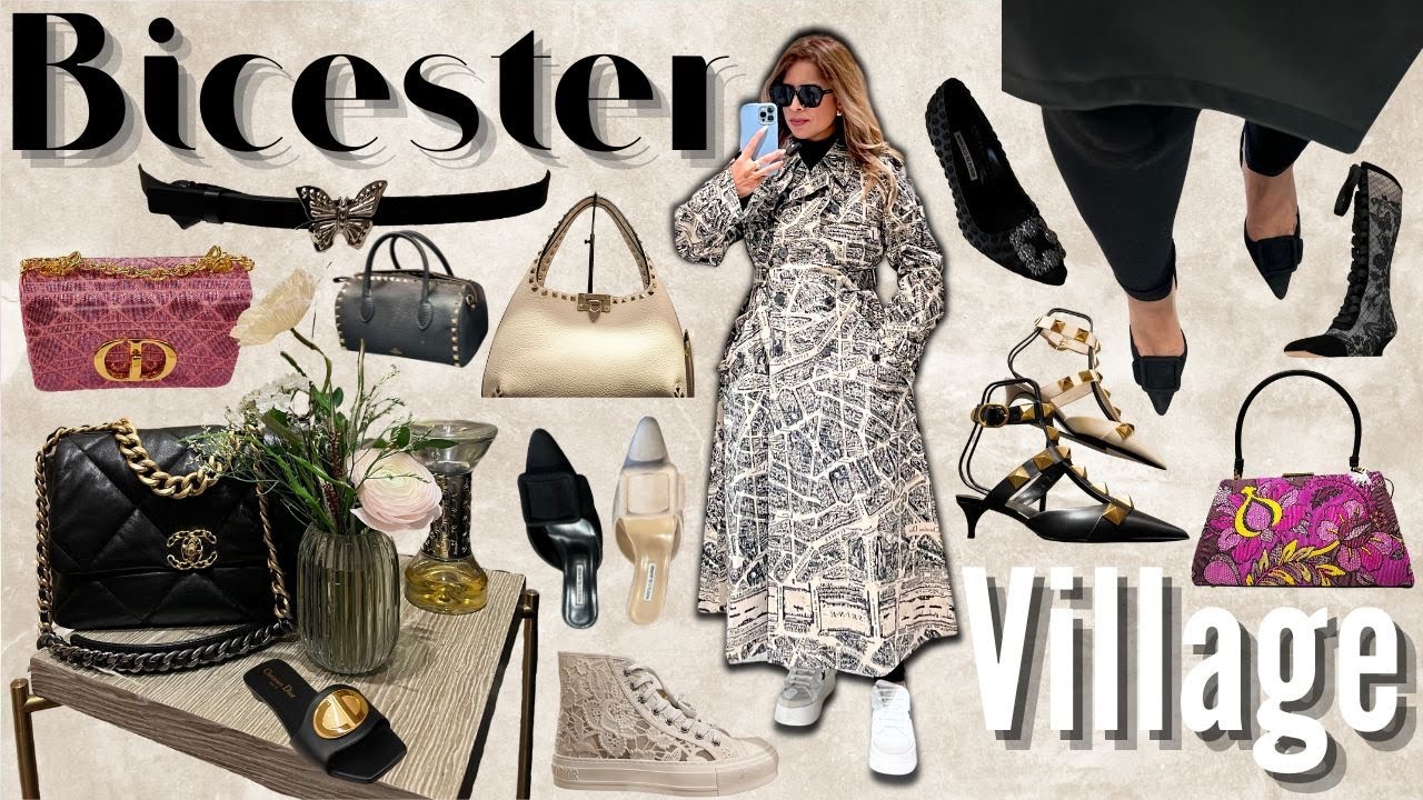 BICESTER VILLAGE 2025 | DIOR, Valentino, Manolo Blahnik | Luxury Shopping Vlog 2025