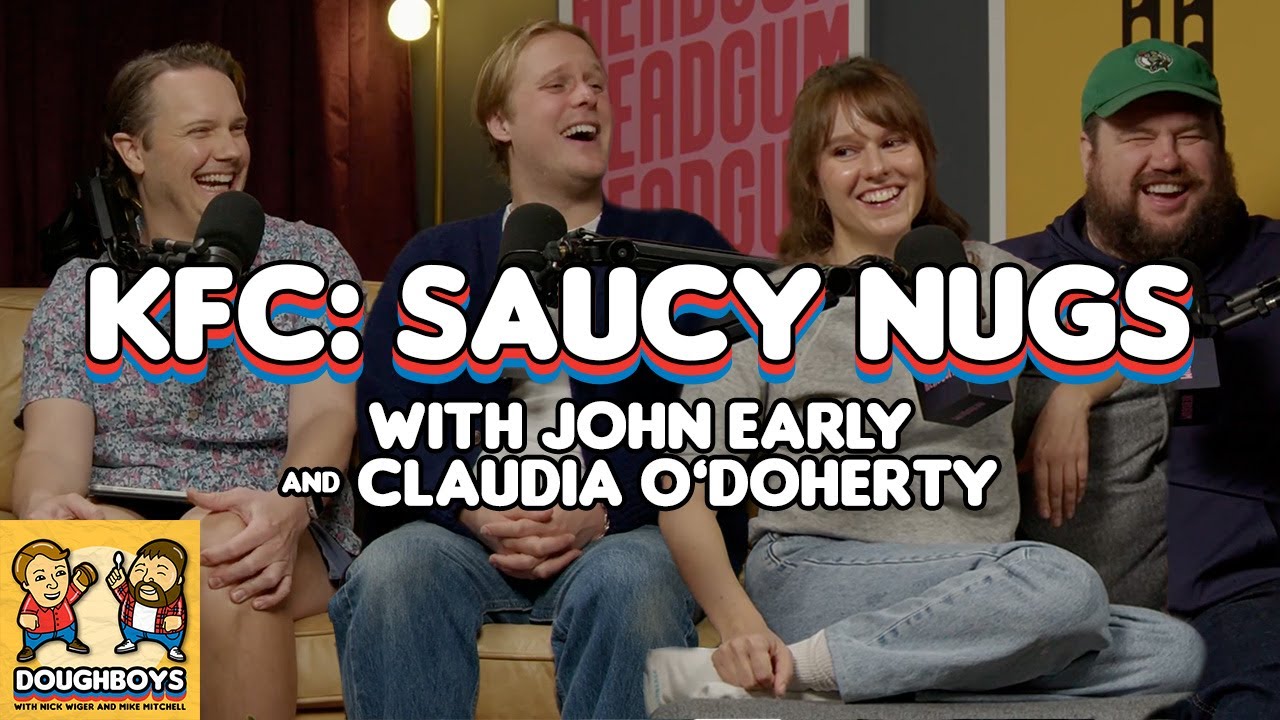 KFC 3 Saucy Nuggets with John Early  Claudia ODoherty