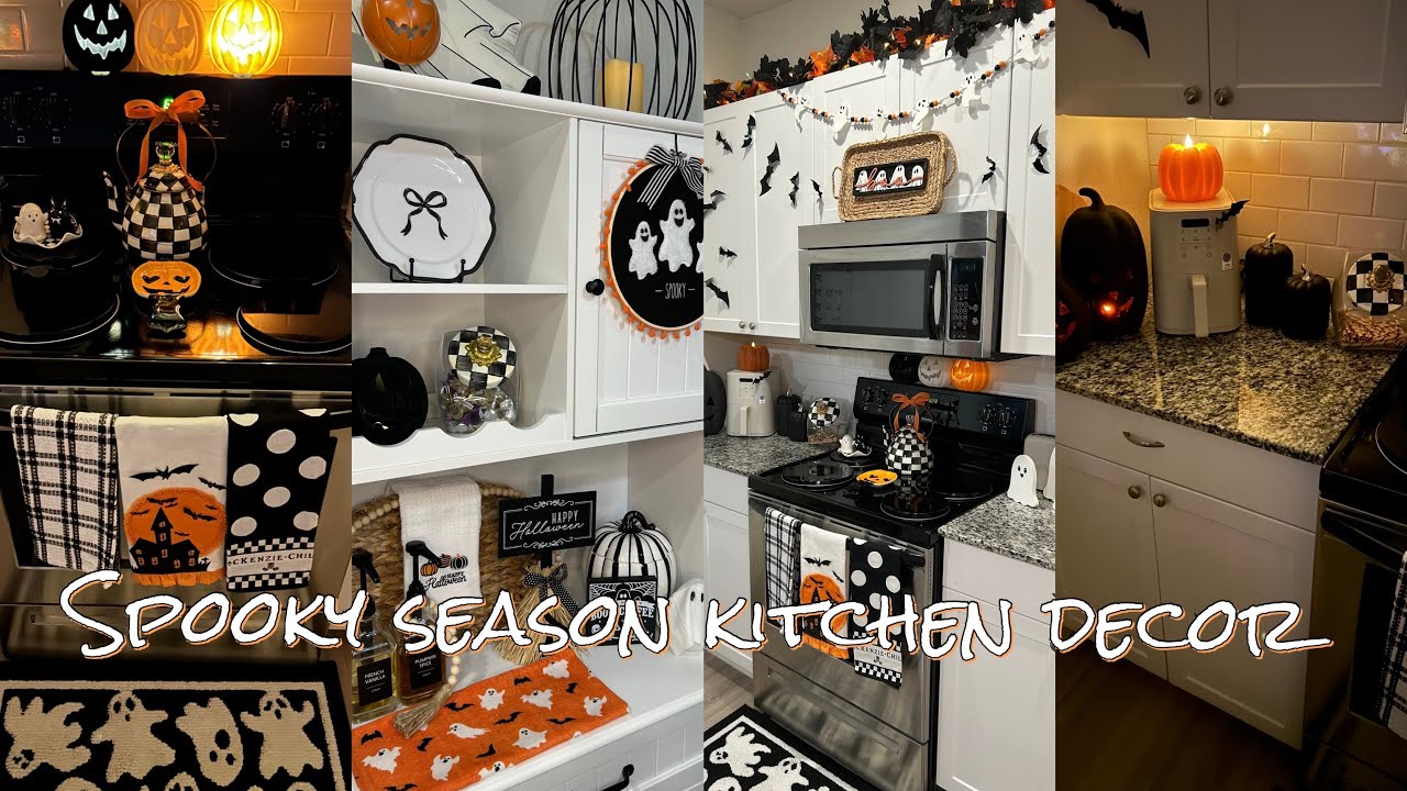 Spooky Season 2025 | Halloween Home Decorating 👻Spooky Kitchen Decor | #spookyseason #halloweendecor
