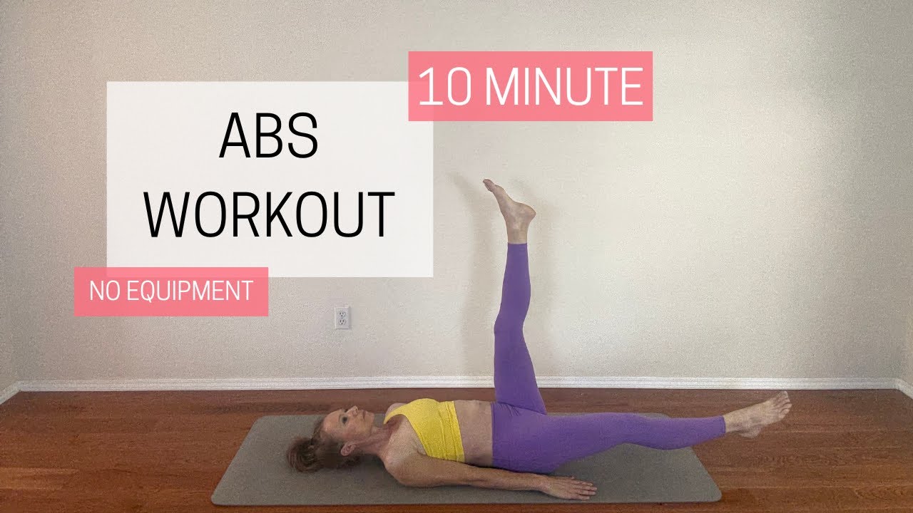 10 Minute Abs Workout - No Equipment