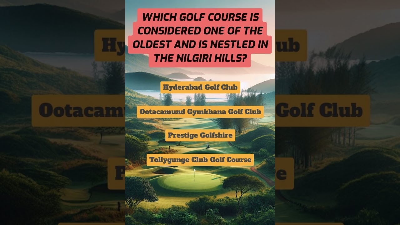 Top 5 Scenic Golf Courses in India!