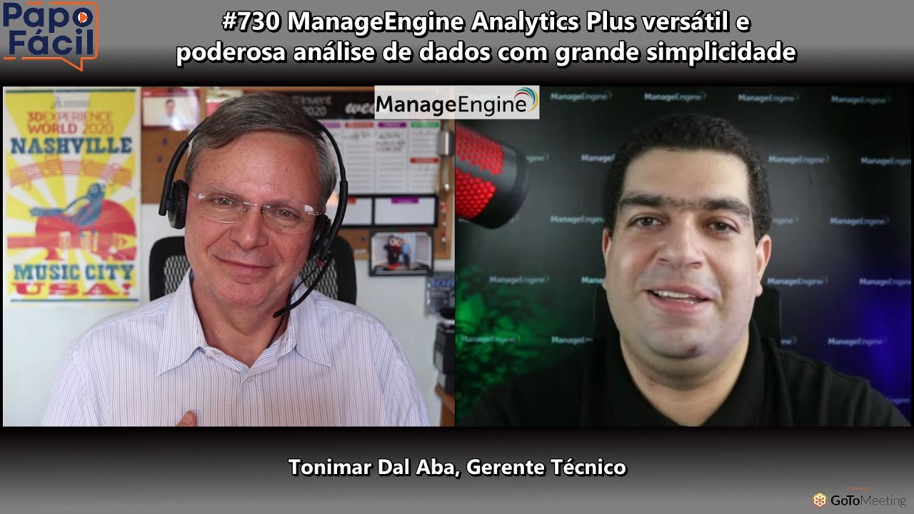 #730 ManageEngine Analytics Plus versátil e poderosa análise de dados ...