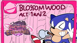 (SONIC COSMIC TROUBLE) Og Blossom Wood Act 1 & 2 (Classic Sonic Simulator V13.2)