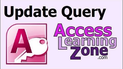 Microsoft Access Update Query