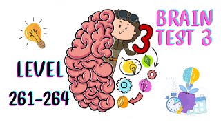 Brain Test 3 Lavel 261-264@BrainTest3 @เฉลย @เกม @เกมมือถือ @การ์ตูน screenshot 1