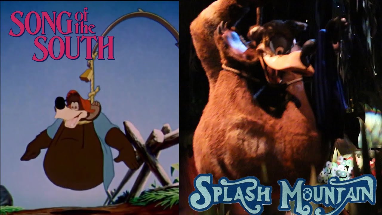 Splash Mountain & Song of the South Comparison Splash Origins YouTube
