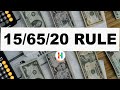 HOW TO MANAGE YOUR MONEY LIKE THE 1% : THE 15/65/20 RULE REVEALED