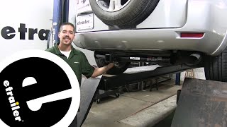 etrailer | Curt Trailer Hitch Installation - 2008 Toyota RAV4