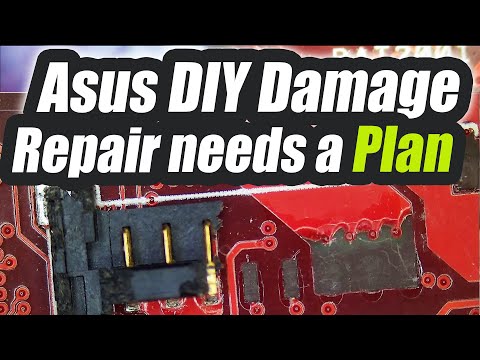 Asus Laptop DIY Battery Replacement Gone Wrong. Two Ways to Fix this.