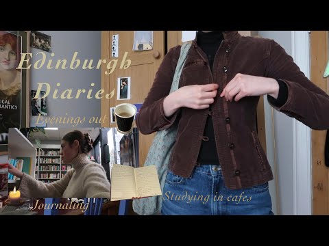 Mid april amid the deadlines | Edinburgh diaries 𓇢𓆸