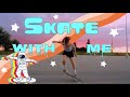 Come Skate Boarding with Me || as a beginner 🌞