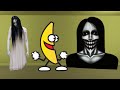 Scary Woman, Banana and Kuchisake Onna Nextbot In Garry's Mod is chasing me