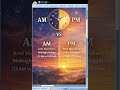 AM vs PM – The Simple Way to Remember Time! ⏰