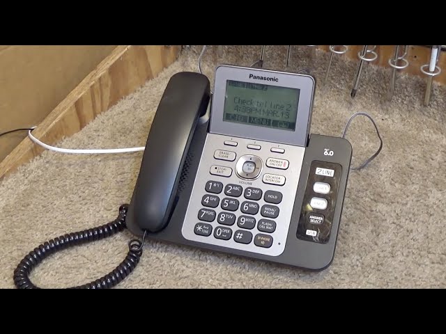 Panasonic KX-TG9471 2-Line Corded/Cordless Phone with Digital