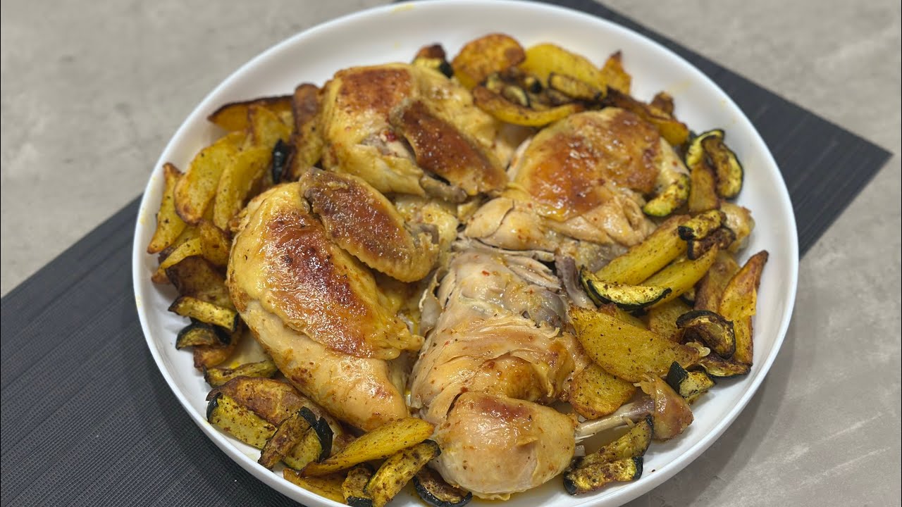 🍗 Курка + овочі на швидку вечерю | Смачна курка на сковороді — просто і швидко