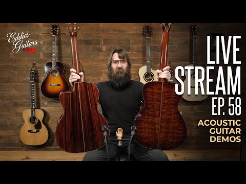 Acoustic Guitar Livestream at Eddie’s Guitars | Ep. 58