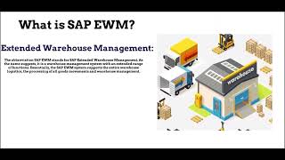SAP EWM(Extended Warehouse Management) | SAP EWM - Basic